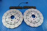 Lamborghini Huracan R8 rear brake pads & rotors #12069